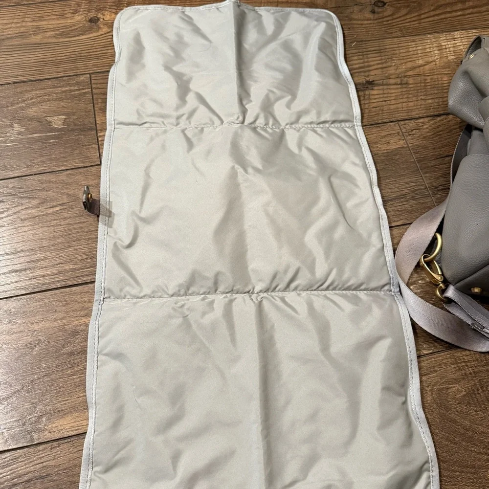Freshly Picked Grey Diaper‎ Bag Backpack in Stone Grey